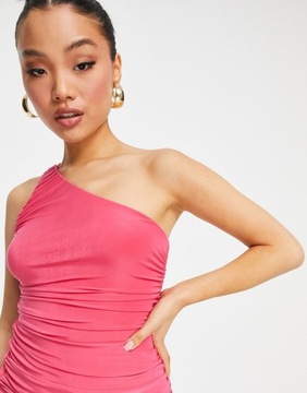 MISSGUIDED PETITE SUKIENKA DAMSKA MINI RÓŻ 36 1DCI