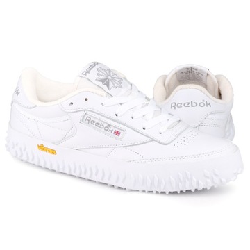 Buty sneakersy damskie Reebok CLUB C VIBRAM WHITE