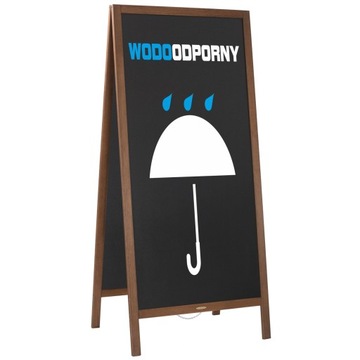DUŻY WODOODPORNY POTYKACZ Z TABLICĄ KREDOWĄ XL 160x72 cm