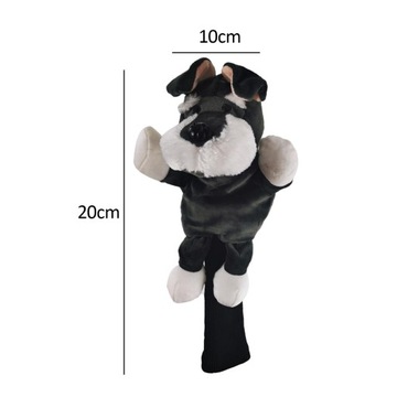 Новый головной убор для клюшки для гольфа Мягкое животное дерево