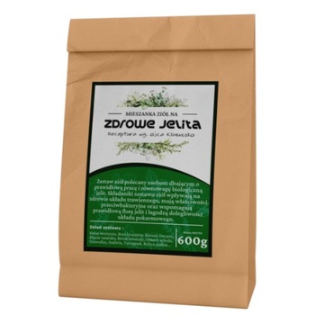 Zestaw Ziół NA OCZYSZCZANIE JELIT PASOŻYTY 600 g