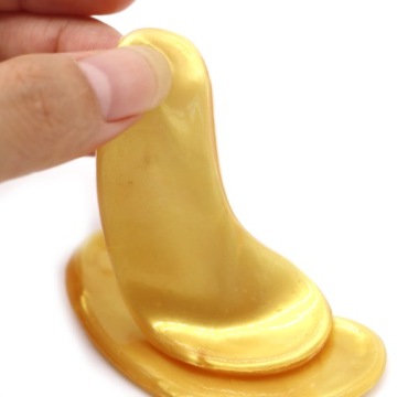 10x коллагеновые подушечки для глаз ROSOTENA, подушечки для глаз с кристаллами и золотом, 20 шт. = 10 пар.