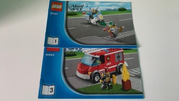 LEGO CITY 60023 INSTRUKCJA ZESTAW STARTOWY cz.1,3