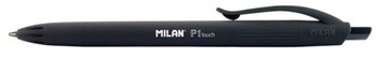 Długopis automatyczny Milan P1 Rubber Touch czarny