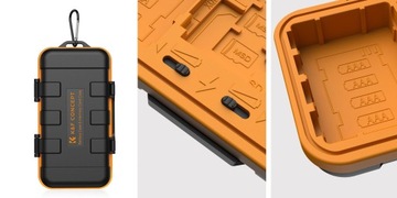 K&F Concept Battery & Card Case для карт памяти и аккумуляторов
