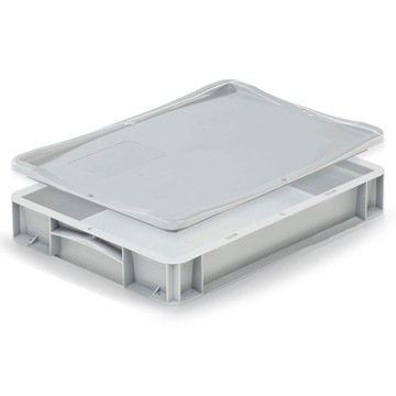 POJEMNIK PUDEŁKO NA CIASTO DO PIZZY XXL DUŻY 40 x 60 cm + POKRYWA + EBOOK!
