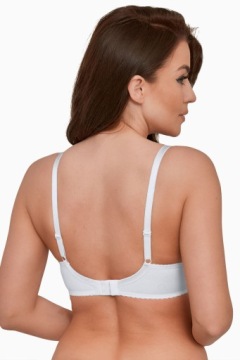 GAIA NANCY 059, мягкий бюстгальтер, БЕЛЫЙ, 75G