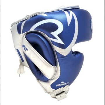 Спарринговый шлем RIVAL RHG100 (синий/серебристый) [Размер L]