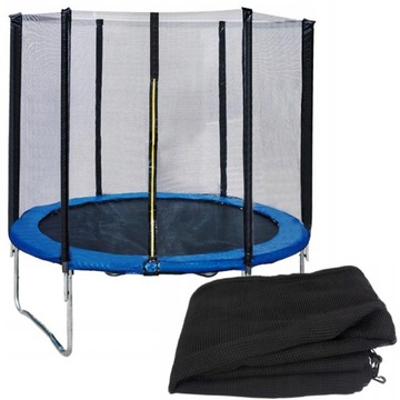 Siatka ochronna TRAMPOLINY 180cm - 183cm 6ft 6sł