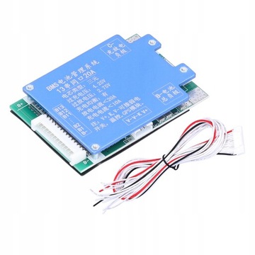 Плата зарядного устройства для литиевой батареи 13S 48V 20A BMS