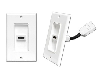 Gniazdo HDMI naścienne pojedyncze