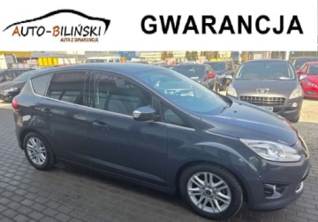 Ford C-MAX II Minivan 1.0 EcoBoost 125KM 2013 Ford C-MAX 1.0B 125KM.6Bieg.Parkasist Grzana SzybaFotele Faktura.Gw 125KM