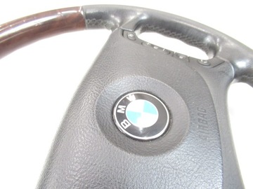 Рулевое колесо с подушкой безопасности BMW e38 e39 WOOD Многофункциональный