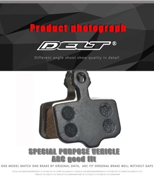 4 пары полуметаллических велосипедных дисковых тормозных колодок для SRAM AVID Elixir