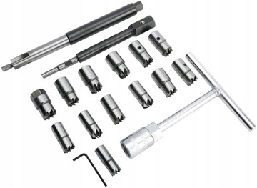 НАБОР ФРЕЗ ДЛЯ СЕДЕЛ ИНЖЕКТОРОВ 17 элементов