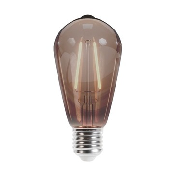 Żarówka ozdobna dymiona E27 ST64 4W 230V 2000K