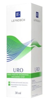 Lefrosch URO Kremdo stóp 30 ml przeciw nadmiernej