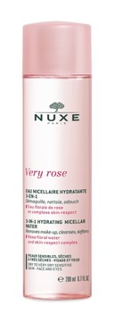 NUXE Very ROSE Nawilżająca woda micelarna 3 w 1 - 200ml
