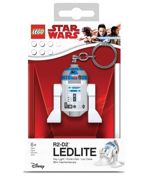 Брелок LEGO с фонариком -Star Wars Star Wars R2D2 LGL-KE21H