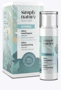 CLOCHEE SIMPLY NATURE HYDRO ULTRA NAWILŻAJĄCE SERUM DO TWARZY 30 ML