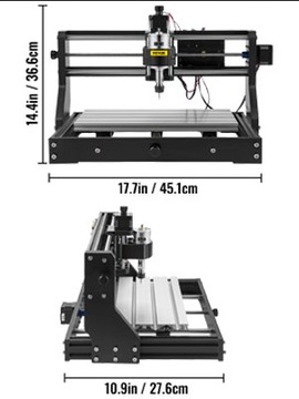 Grawerka VEVOR Grawer Frezarka CNC 3018 PRO