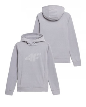 BLUZA POLAROWA Z KAPTUREM 4F POLAR DAMSKI