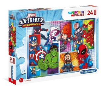 Puzzle 24 Maxi Super Color Super Hero 24208