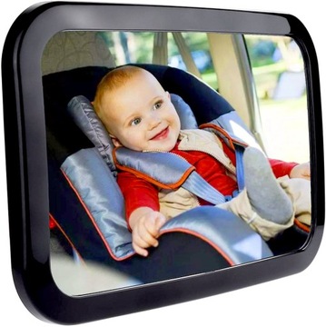 ЗЕРКАЛО ДЛЯ НАБЛЮДЕНИЯ ЗА РЕБЕНКОМ В МАШИНЕ, ПРОЗРАЧНОЕ И БЕЗОПАСНОЕ 360
