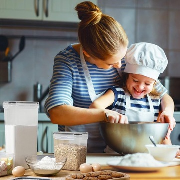 КОНТЕЙНЕР ДЛЯ ХРАНЕНИЯ ПРОДУКТОВ МЮСЛИ БЕЗ BPA, ГЕРМЕТИЧНЫЙ, НАБОР 24 ШТ.