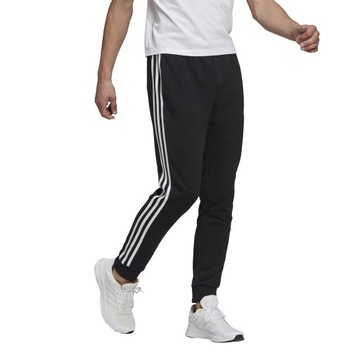 SPODNIE ADIDAS ZWĘŻANE CZARNE R0Z. XXL ESSENTIALS KLASYCZNE TRENINGOWE