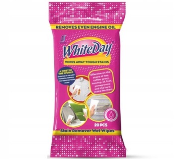 Chusteczki odplamiające WHITE DAY 20szt