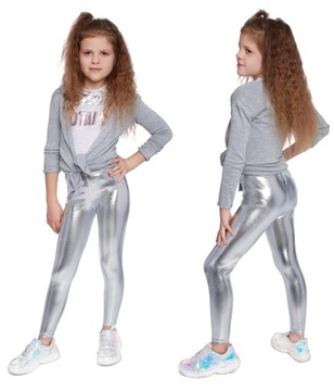 Legginsy dziecięce LATEKSOWE spodnie SR DL1 152