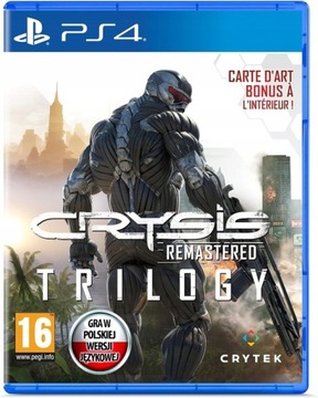 CRYSIS REMASTERED TRILOGY Crysis 1 / 2 / 3 PS4 / PS5 - PL - TRYLOGIA