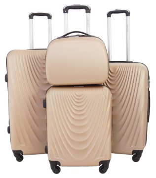 WALIZKA ZESTAW KOMPLET 4w1 MODEL 1051