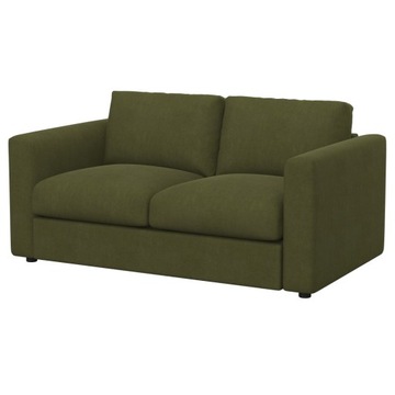 VIMLE Pokrycie sofy 2-os rozkł, Velvet Khaki