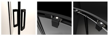 Душевая дверь Premium Pro Black DWJ 160 RADAWAY R