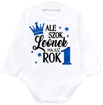 Body URODZINY ALE SZOK MAM JUŻ ROK IMIĘ r. 92