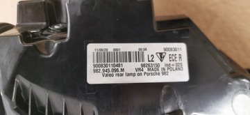 PORSCHE BOXER CAYMAN 982 718 - SVĚTLO PRAVÝ ZADNÍ 982945096M