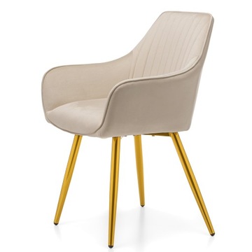 PASSO СТЕГАНЫЙ ВЕЛУРОВЫЙ СТУЛ