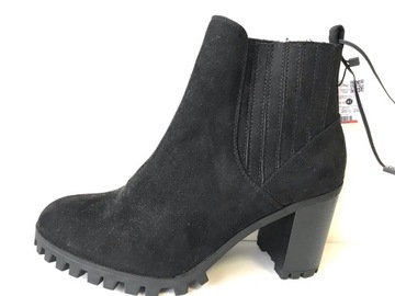 Botki damskie Bershka 5129 czarne