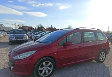 Peugeot 307 II Kombi 1.6 16V 109KM 2007 Peugeot 307 Peugeot 307 1.6 Benzyna 110KM