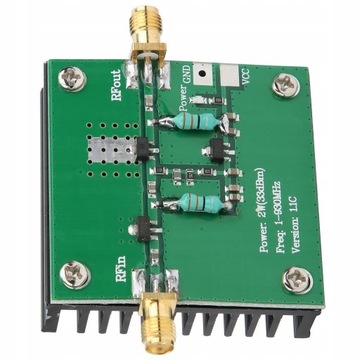 wzmacniacz szerokopasmowy w.cz. 9cm*7cm