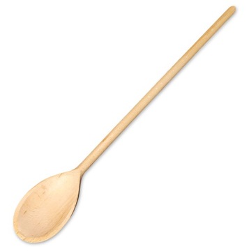 Drewniana ŁYŻKA Szwedzka Bukowa Duża Długa 50 CM