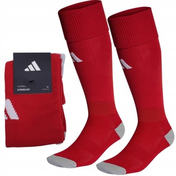 Getry piłkarskie Adidas Skarpety Milano 23 Czerwone r. 31 - 33