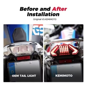 СВЕТОДИОДНЫЙ ЗАДНИЙ ФОНАРЬ ОМОЛОГАЦИЯ BMW R1200 GS R1250 ADV