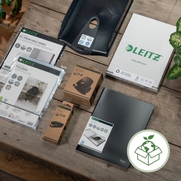 Альбом предложений Leitz A4, 40 футболок из экологически чистой переработки, черный