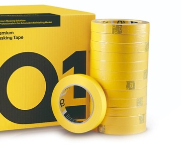 Q1 PREMIUM Taśma maskująca ŻÓŁTA / 48mm x 50m