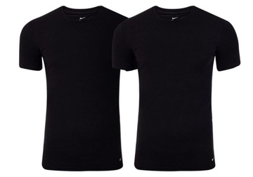 NIKE MĘSKA KOSZULKA T-SHIRT S/S 2PK CZARNE r.XL