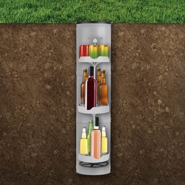 ПОДЗЕМНЫЙ ХОЛОДИЛЬНИК ДЛЯ НАПИТКОВ ПИВНОЙ ХОЛОДИЛЬНИК САДОВЫЙ БАР НА 15 БУТЫЛОК