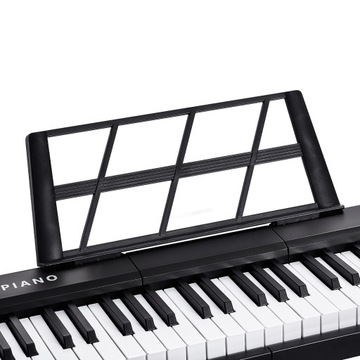 Pianino Cyfrowe 88 Klawiszowa Łączność Bluetooth USB I MIDI Ze Stojakiem
